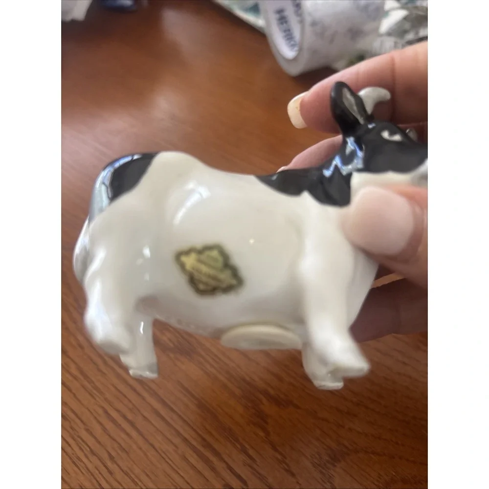 Otagiri Cow Salt Pepper Shakers Vintage Japan Farmhouse Decor